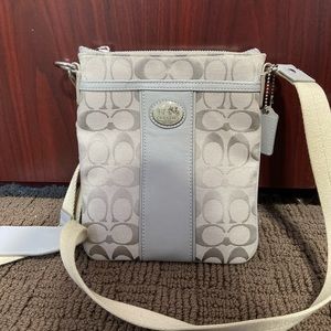 Coach cross body purse